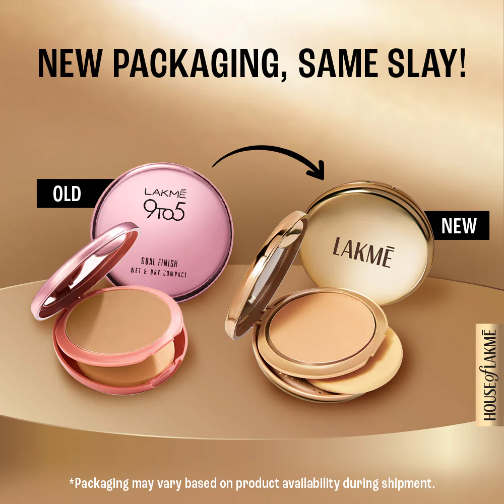 Lakme 9 To 5 Primer + Matte Powder Foundation Compact - Image 2