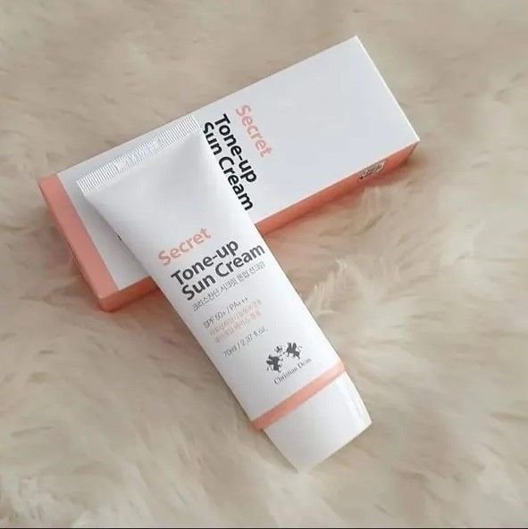Christian Dean Secret Tone-Up Sun Cream With SPF+ -70ml - Image 2
