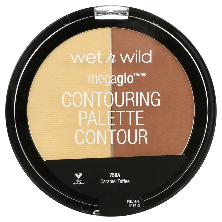 Wet n Wild MegaGlo Contouring Makeup Palette, Caramel Toffee, 0.44 oz - Image 2