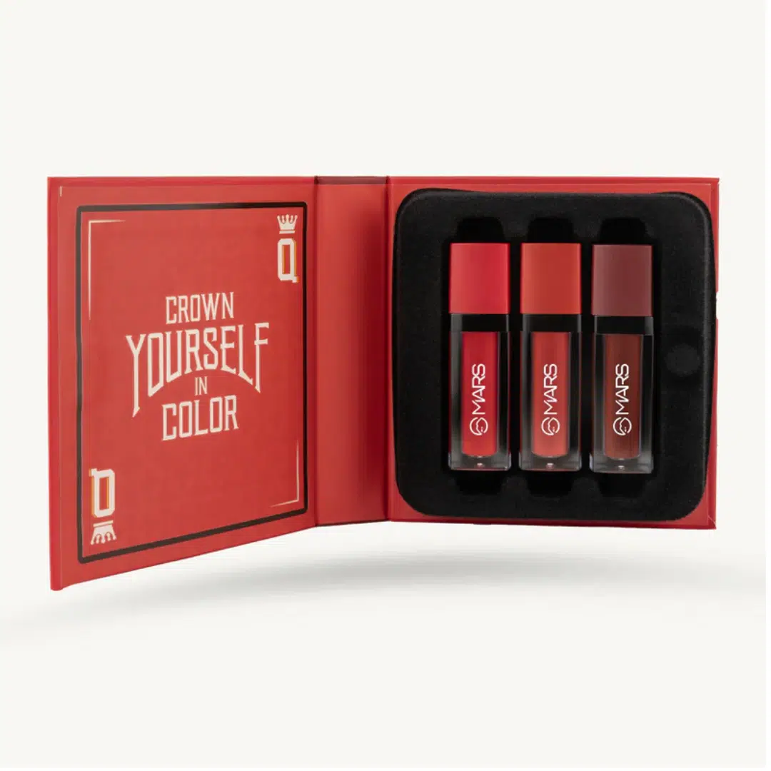 Mars Cosmetics Queen of Mattes Liquid Lipsticks Box Set - Image 4