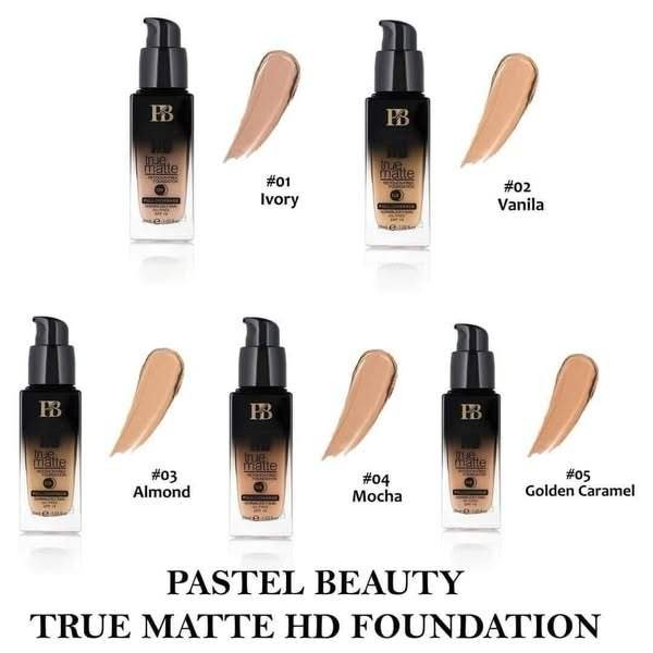 PASTEL BEAUTY HD True Matte Foundation - Image 2