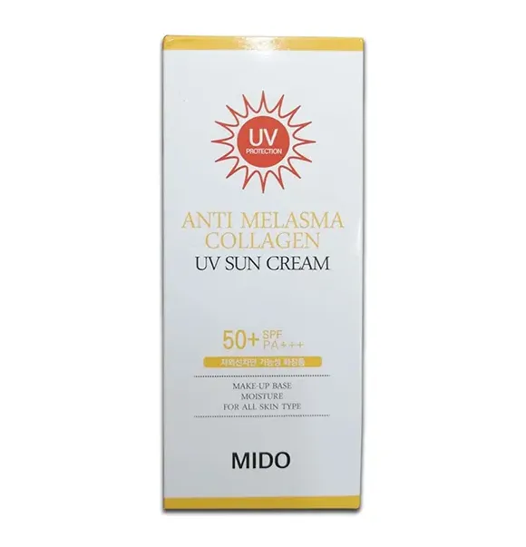 Mido Anti Melasma Collagen UV 50+ Sun Cream - 70ml - Image 2