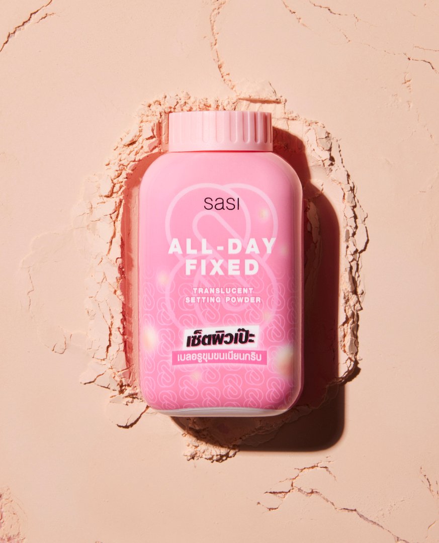 Sasi All Day Fixed Translucent Setting Powder 50g - Image 2