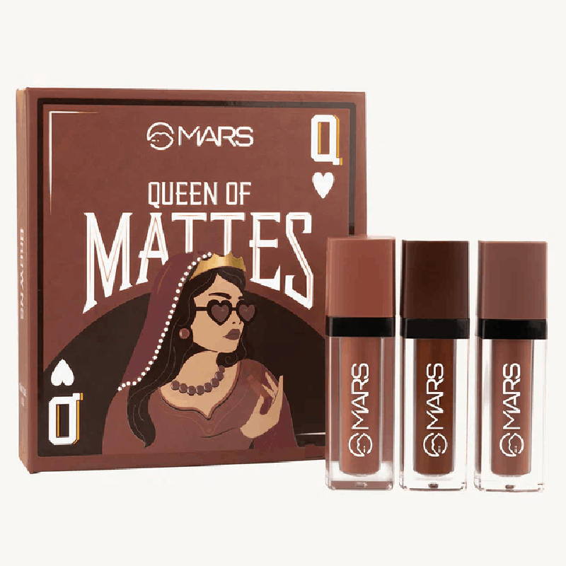 Mars Cosmetics Queen of Mattes Liquid Lipsticks Box Set - Image 2