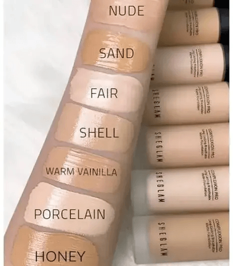 Sheglam Complexion Pro Long Lasting Breathable Matte Foundation Nude 30ml - Image 2