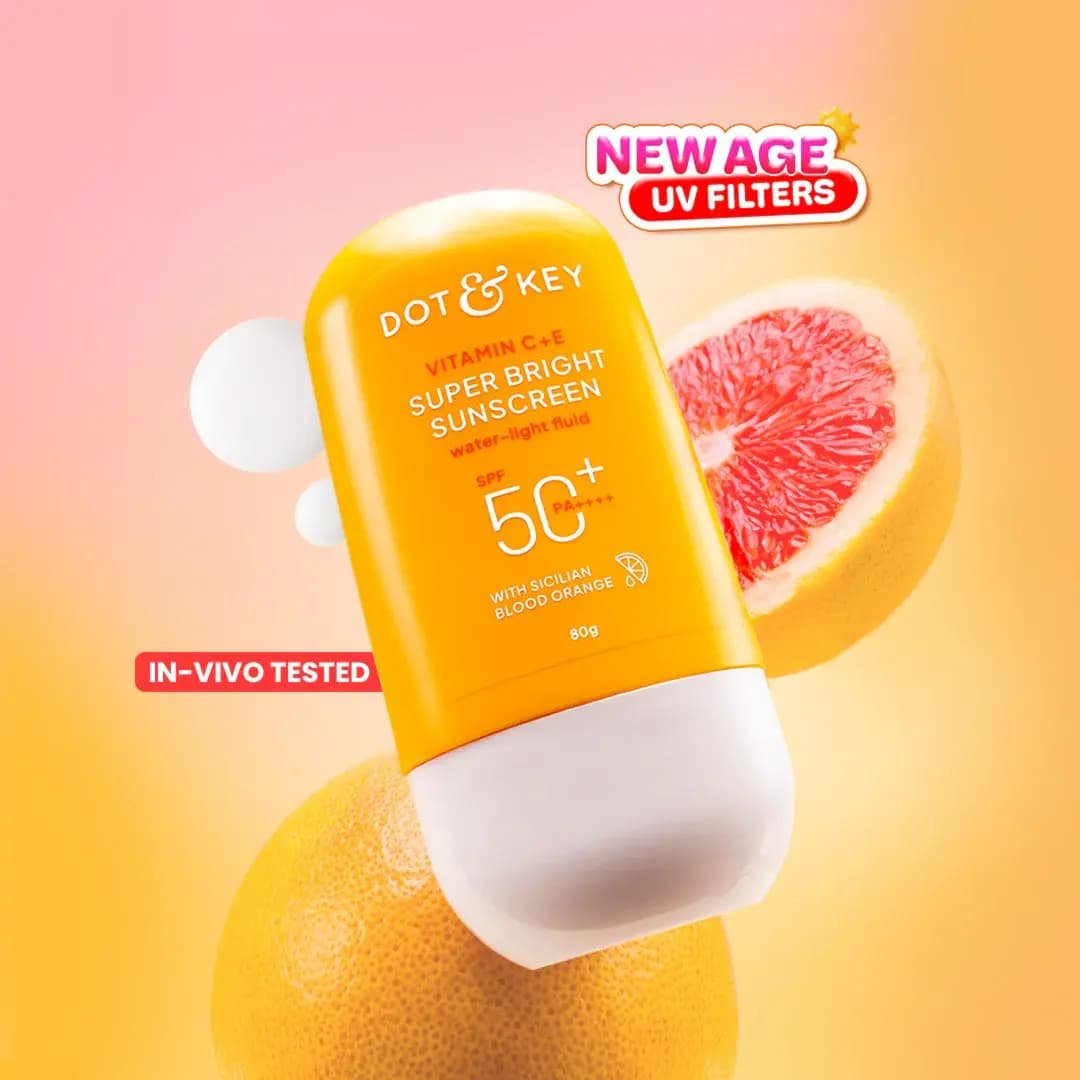 Dot & Key Vitamin C + E Sunscreen, SPF 50+ PA++++ 50g