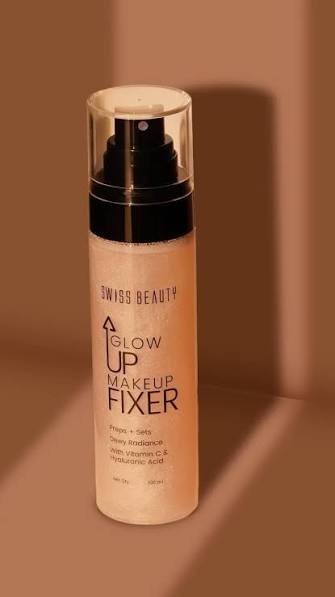 Swiss Beauty Glow Up Makeup Fixer Preps + Sets Dewy Radiance - Image 3