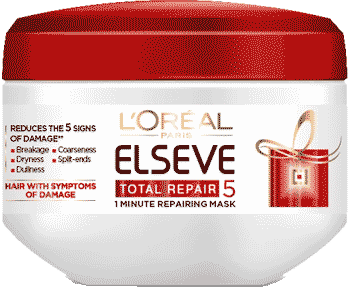 L'Oréal Paris Elvive Total Repair 5 Repair Mask for Damaged Hair 300ml - Image 2